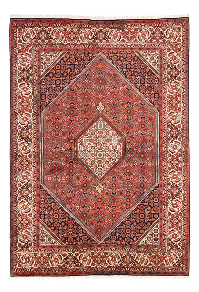 Alfombra persa - Bidjar - 240 x 173 cm - rojo