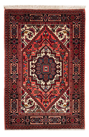 Alfombra persa - Nómada - 89 x 59 cm - rojo