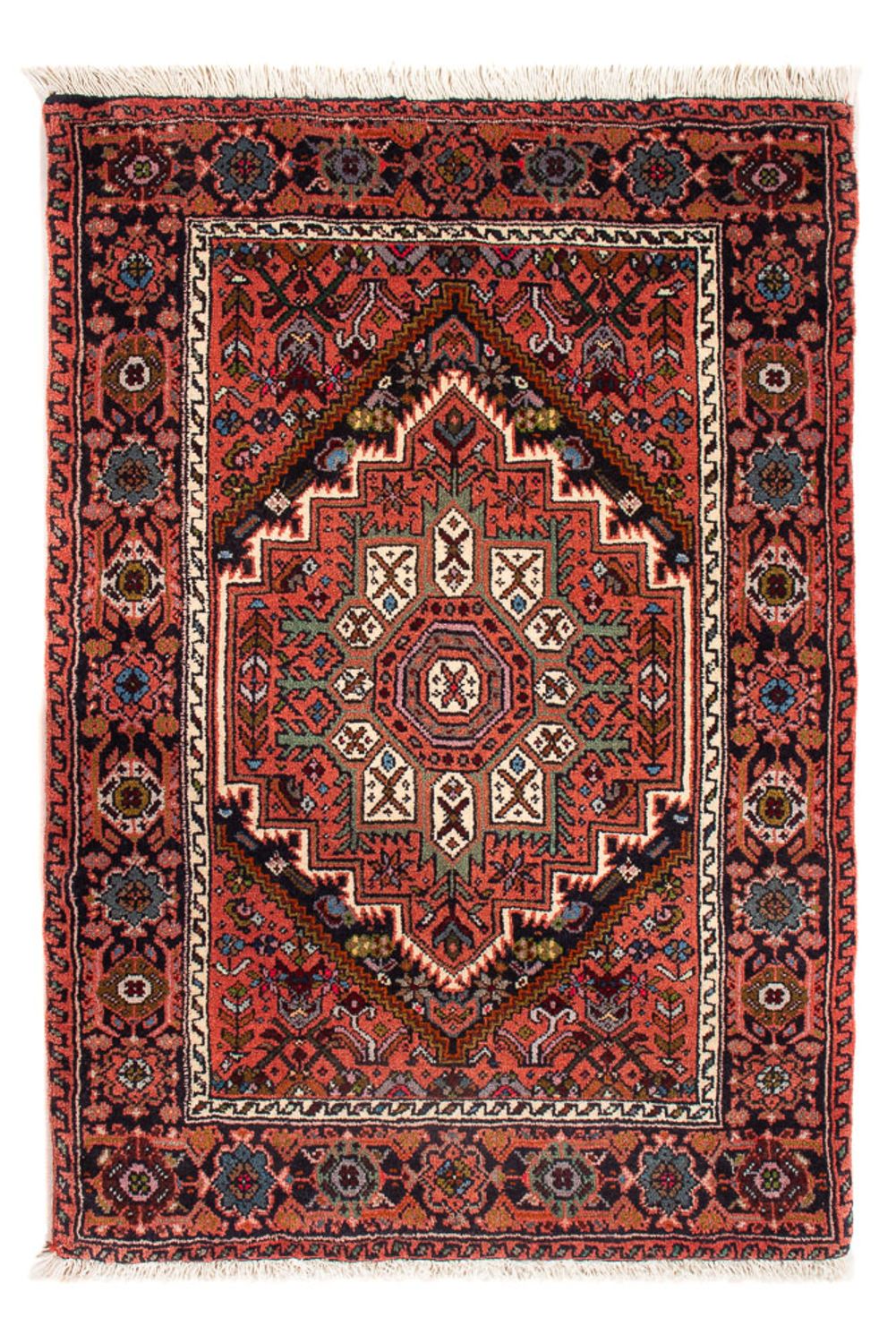 Alfombra persa - Nómada - 92 x 58 cm - rojo
