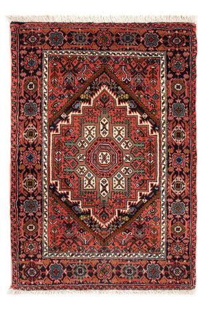 Alfombra persa - Nómada - 92 x 58 cm - rojo