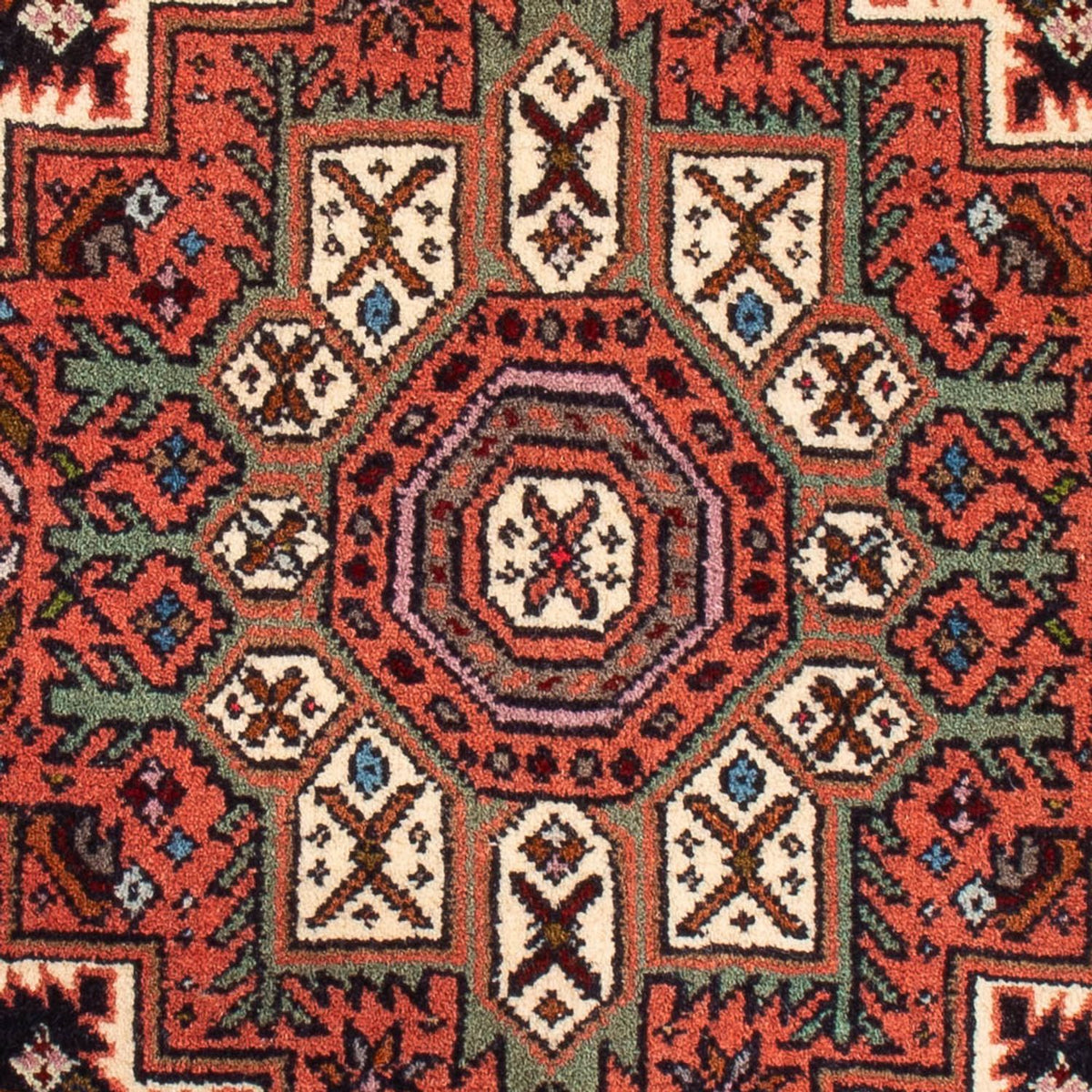 Alfombra persa - Nómada - 92 x 58 cm - rojo