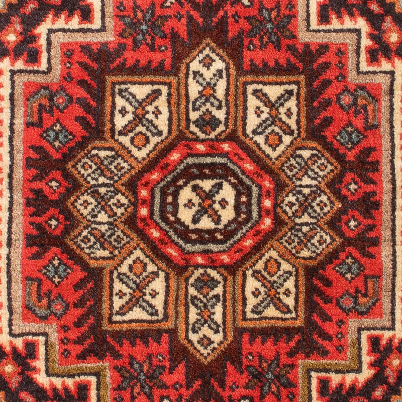 Alfombra persa - Nómada - 99 x 60 cm - rojo