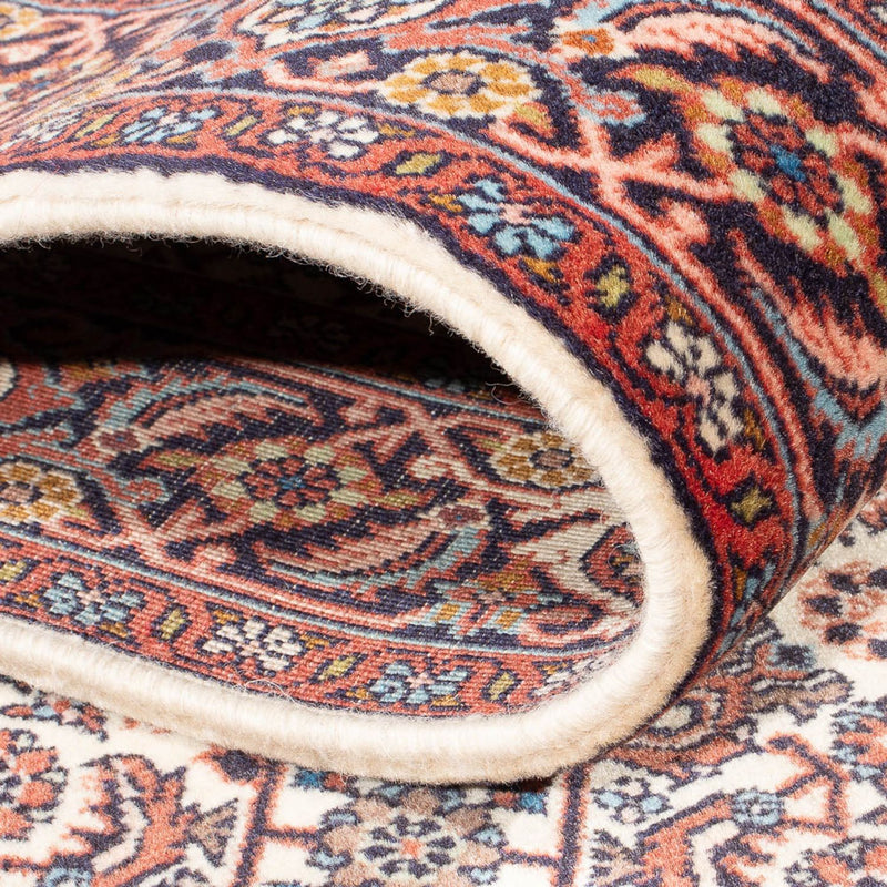 Alfombra de pasillo Alfombra persa - Bidjar - 398 x 85 cm - beige