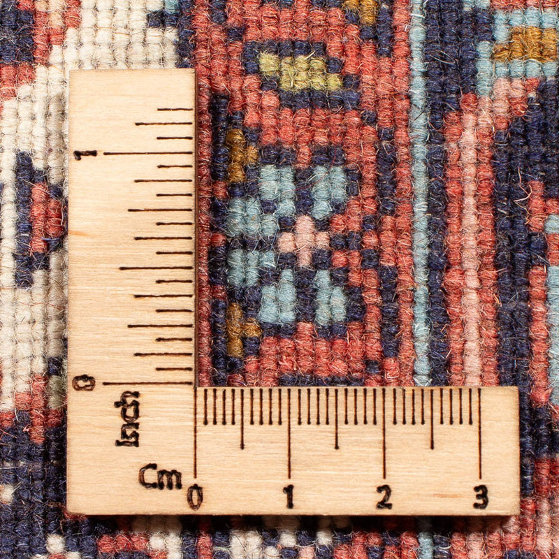 Alfombra de pasillo Alfombra persa - Bidjar - 398 x 85 cm - beige