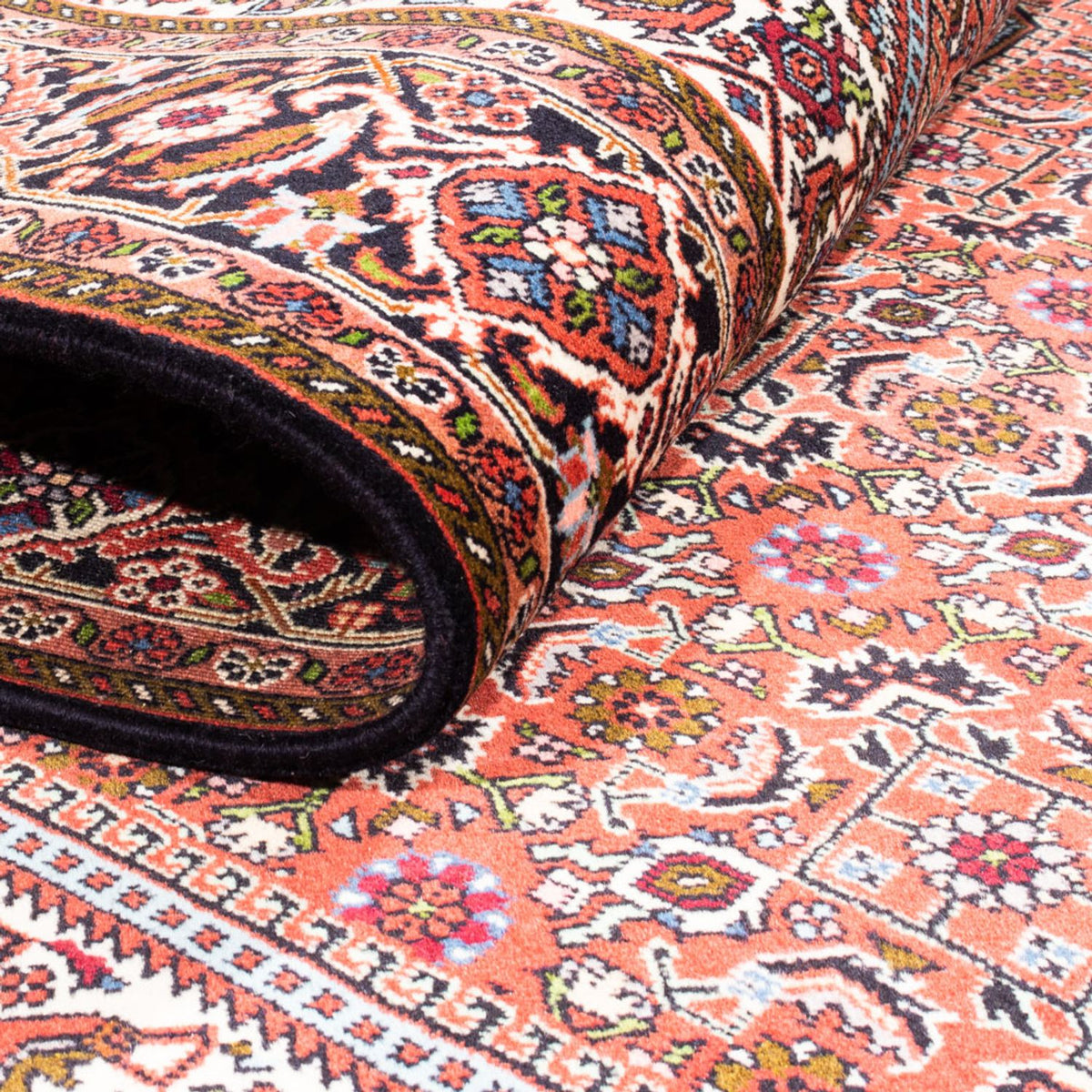 Alfombra persa - Bidjar - 250 x 170 cm - rojo