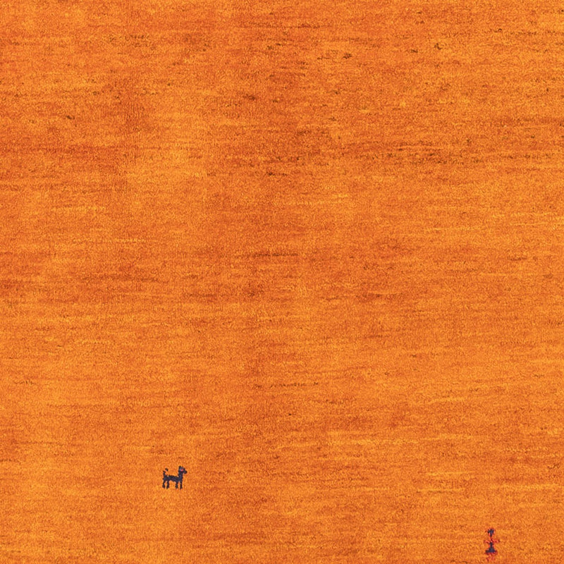 Alfombra Gabbeh - Persa - 230 x 174 cm - naranja