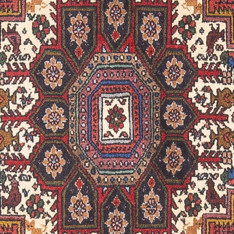 Alfombra persa - Nómada - 123 x 81 cm - óxido