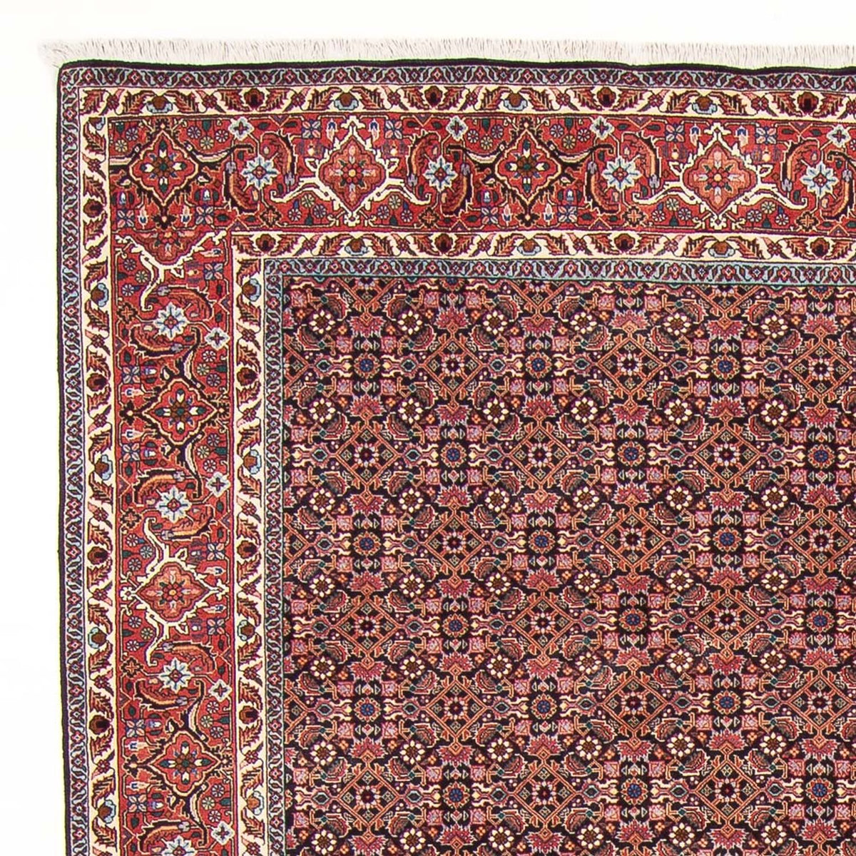 Alfombra persa - Clásica - 293 x 190 cm - azul oscuro