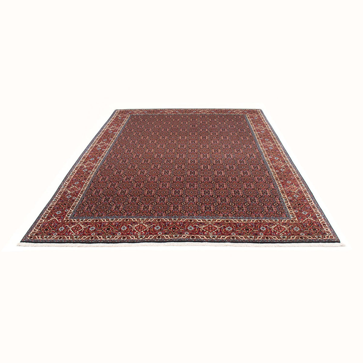 Alfombra persa - Clásica - 293 x 190 cm - azul oscuro