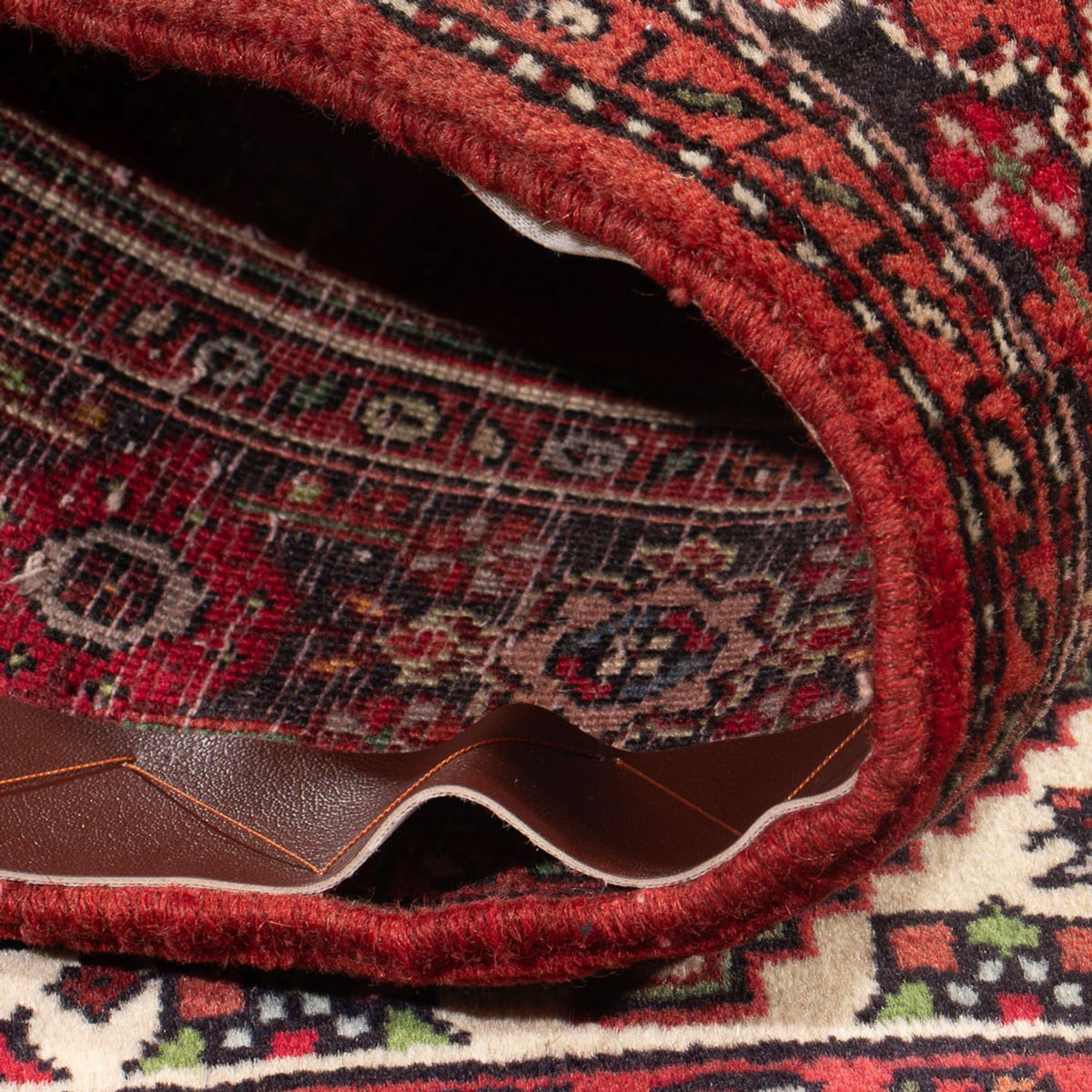 Alfombra persa - Nómada - 126 x 81 cm - óxido