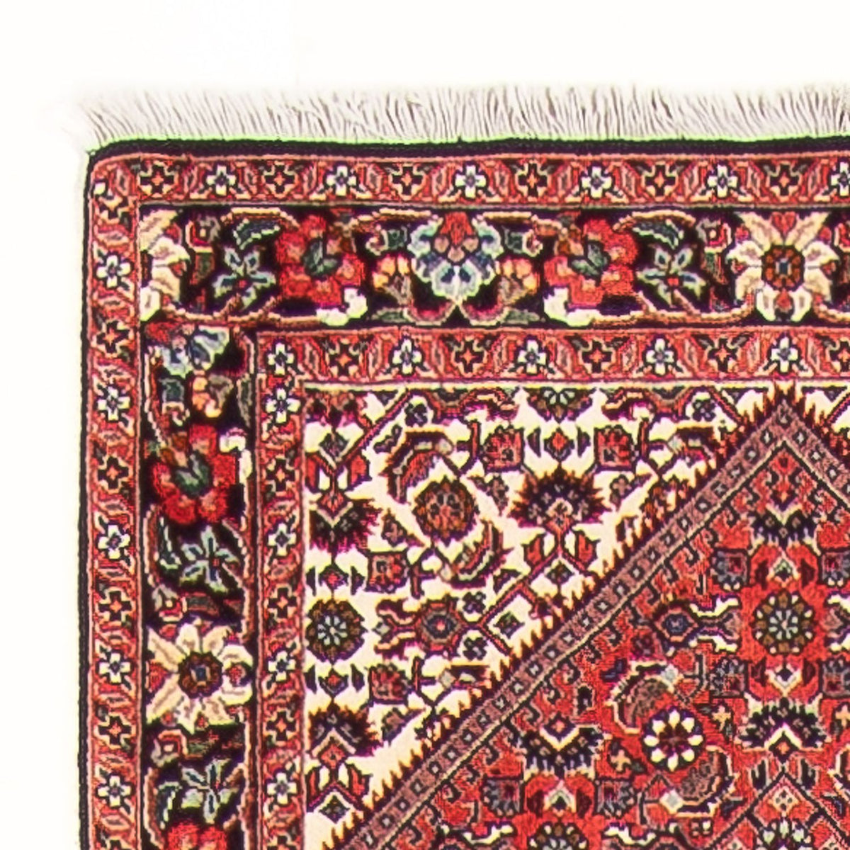 Alfombra de pasillo Alfombra persa - Bidjar - 406 x 65 cm - beige