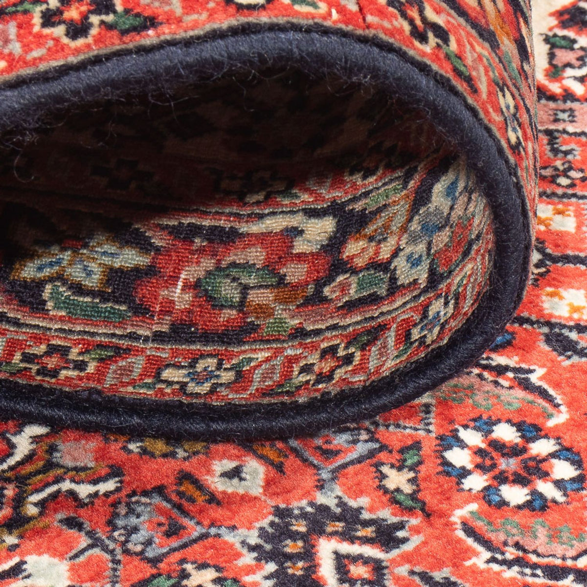 Alfombra de pasillo Alfombra persa - Bidjar - 406 x 65 cm - beige