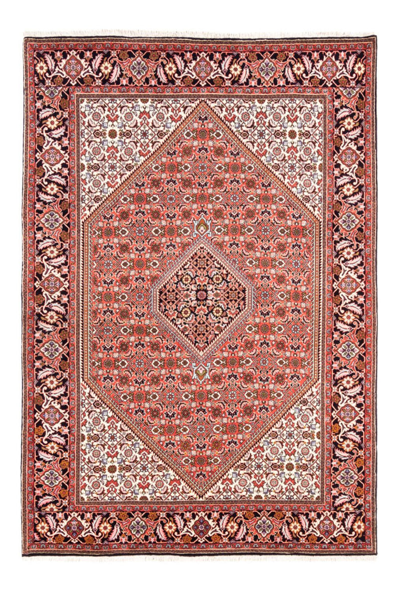 Alfombra persa - Bidjar - 235 x 168 cm - rojo