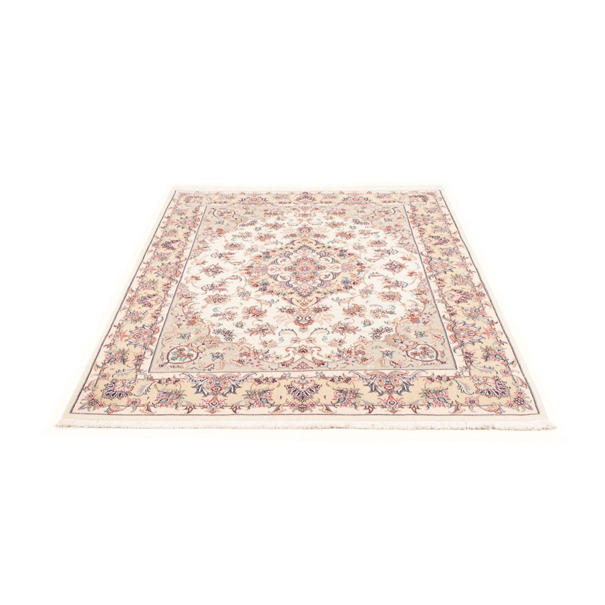 Alfombra Persa - Tabriz - Real - 195 x 150 cm - crema