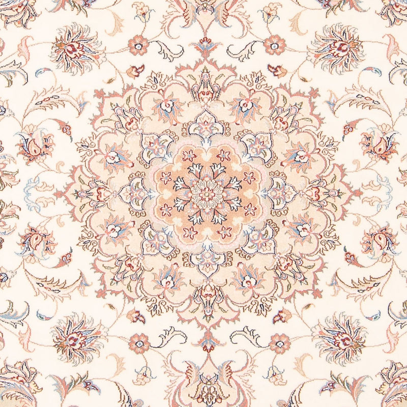 Alfombra Persa - Tabriz - Real - 198 x 148 cm - crema