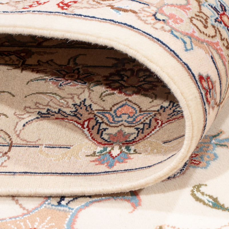 Alfombra Persa - Tabriz - Real - 198 x 148 cm - crema