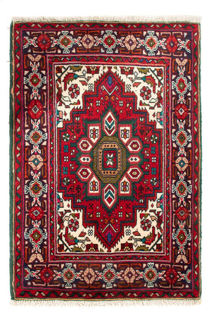 Alfombra persa - Nómada - 88 x 58 cm - rojo