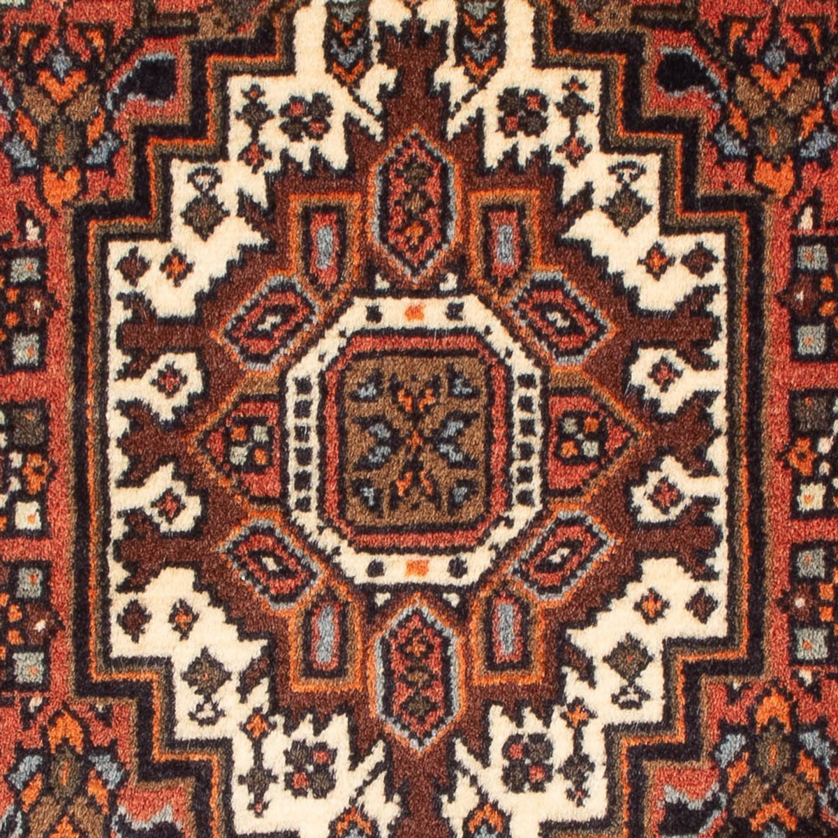 Alfombra persa - Nómada - 90 x 61 cm - rojo