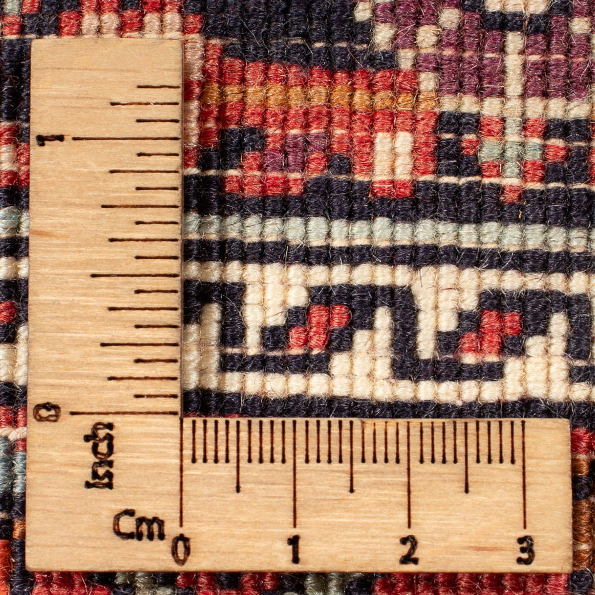 Alfombra persa - Nómada - 90 x 60 cm - rojo