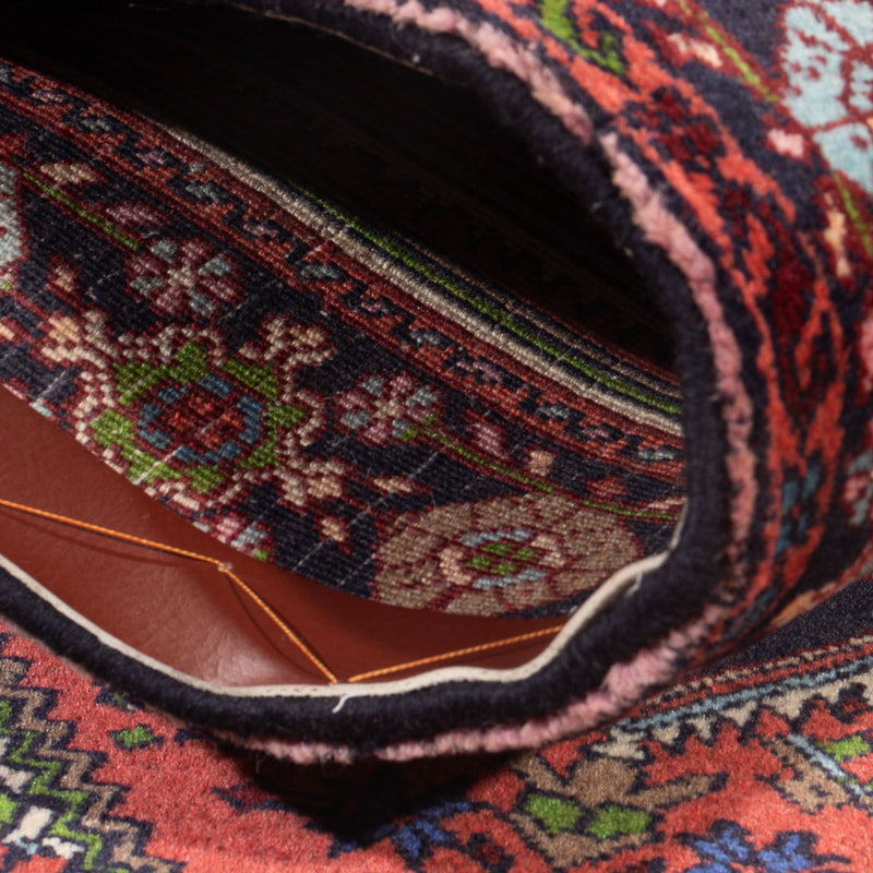 Alfombra persa - Nómada - 132 x 76 cm - crema