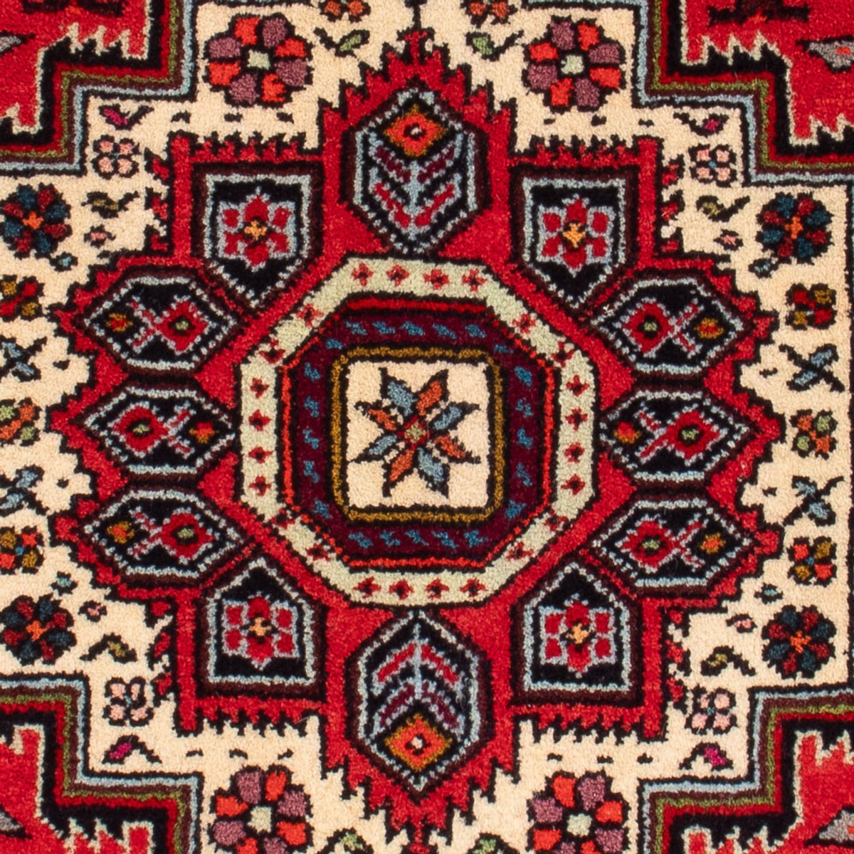 Alfombra persa - Nómada - 87 x 62 cm - rojo