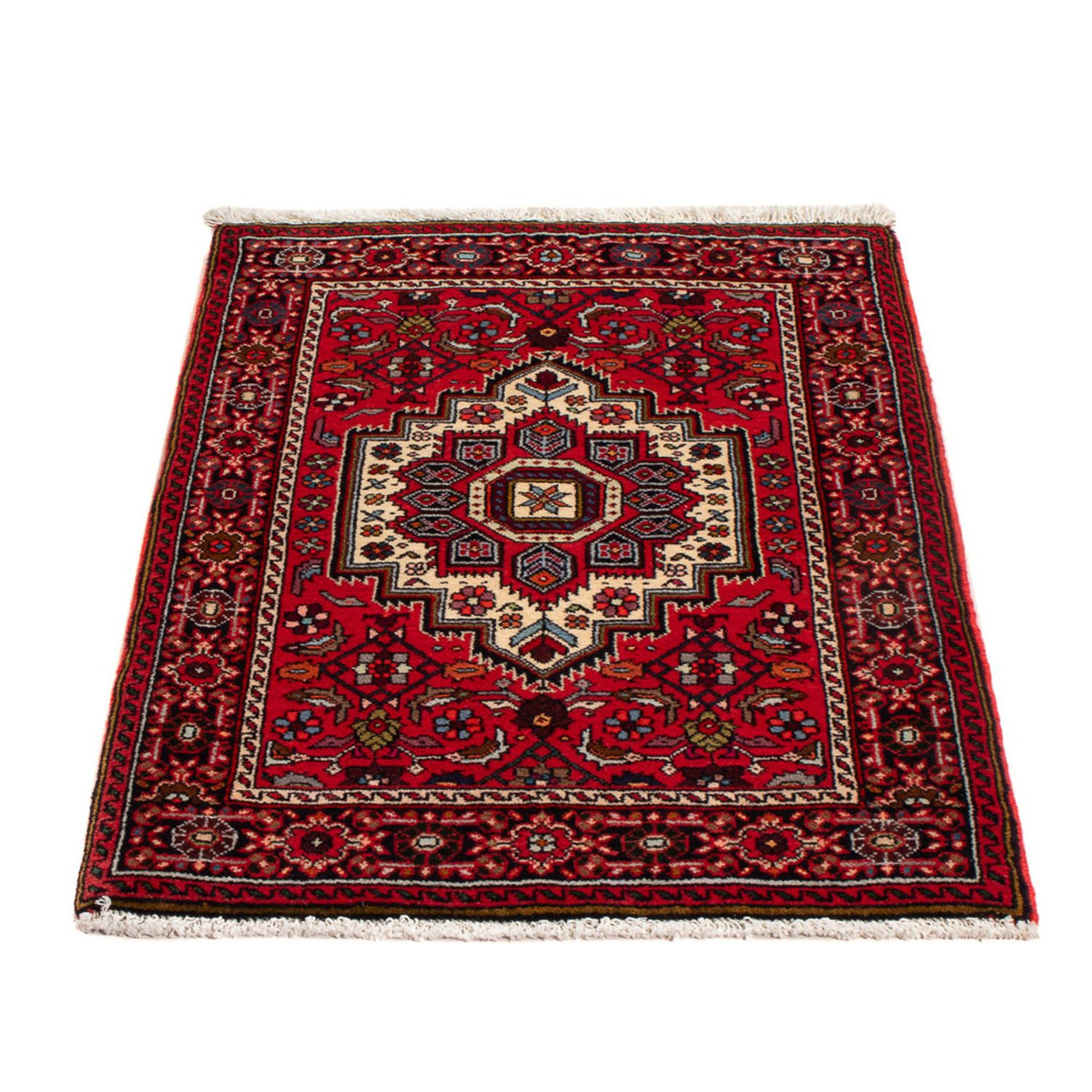 Alfombra persa - Nómada - 87 x 62 cm - rojo