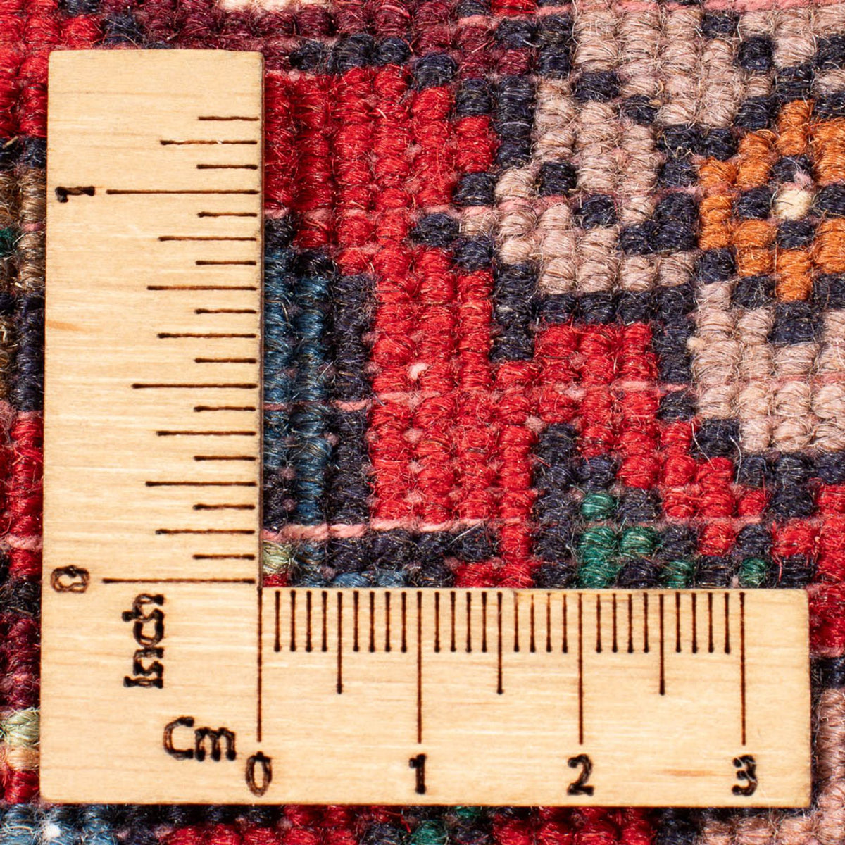 Alfombra persa - Nómada - 86 x 60 cm - rojo