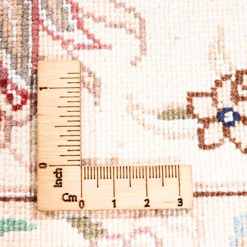 Alfombra persa - Tabriz - 196 x 153 cm - crema