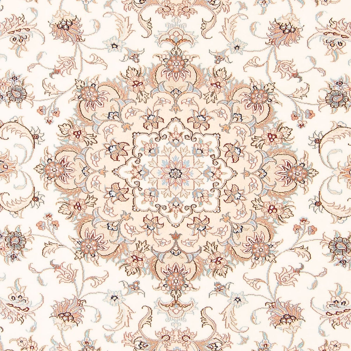 Alfombra Persa - Tabriz - Real - 197 x 152 cm - crema