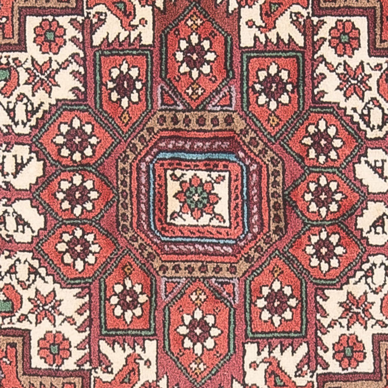 Alfombra persa - Nómada - 120 x 81 cm - rojo claro