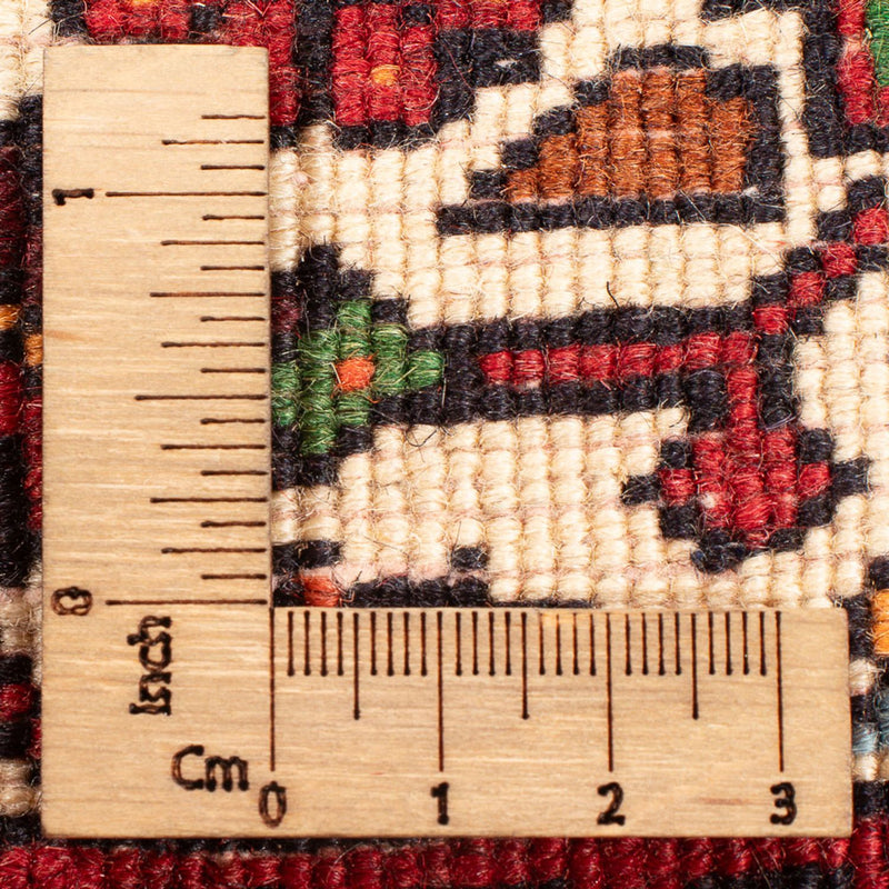 Alfombra persa - Nómada - 123 x 80 cm - crema