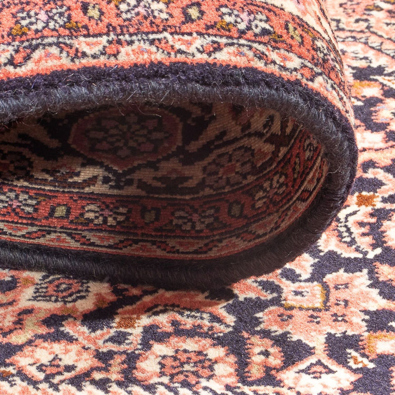 Alfombra de pasillo Alfombra persa - Bidjar - 381 x 89 cm - rojo