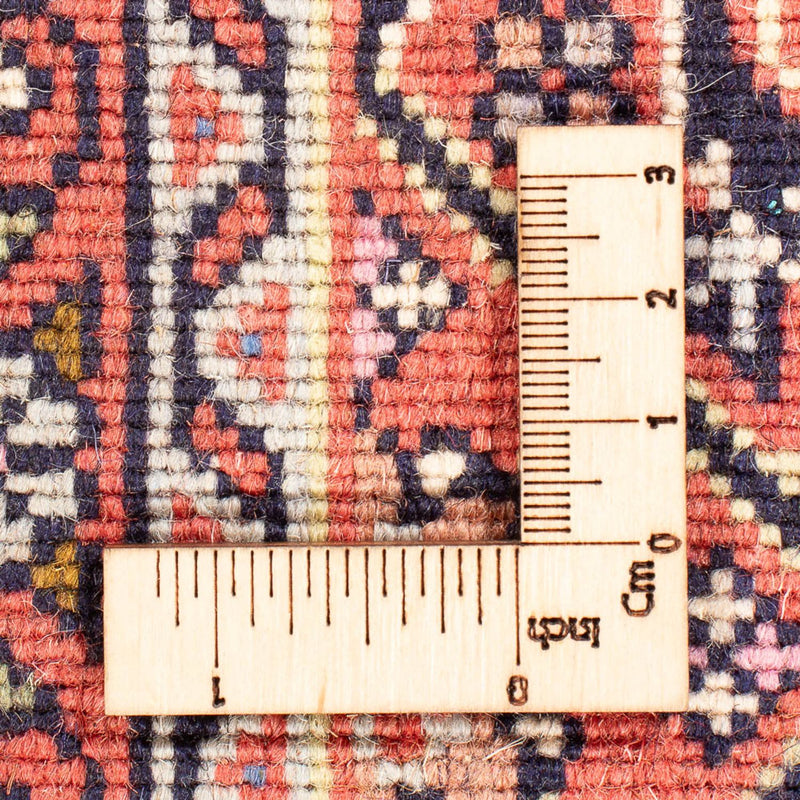 Alfombra de pasillo Alfombra persa - Bidjar - 381 x 89 cm - rojo