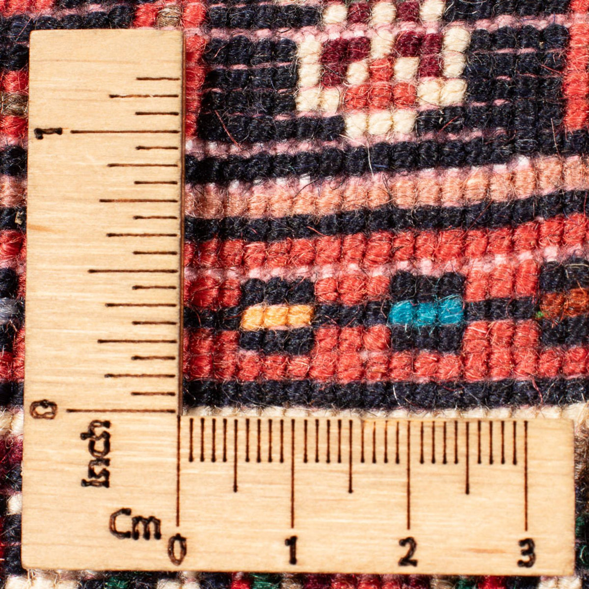 Alfombra persa - Nómada - 88 x 55 cm - rojo