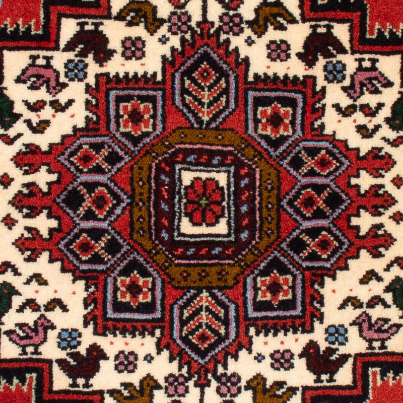 Alfombra persa - Nómada - 90 x 60 cm - rojo