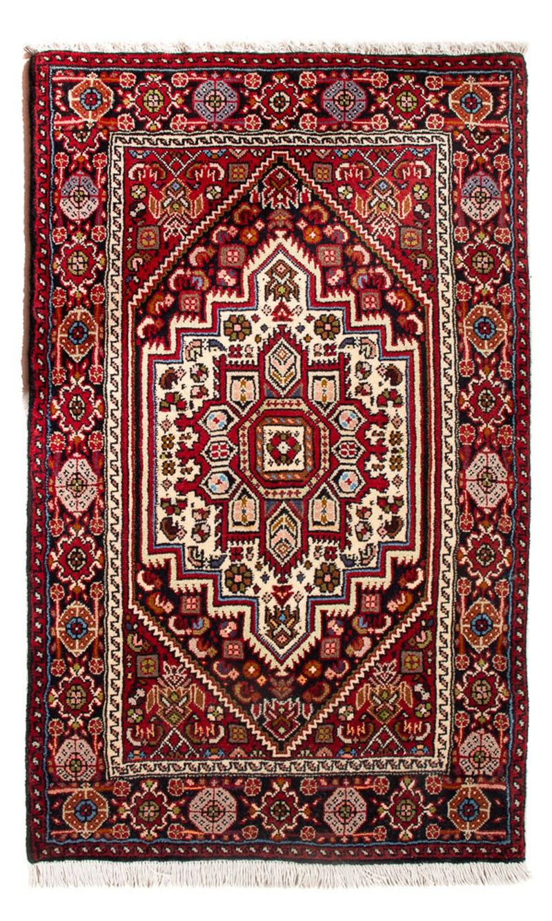 Alfombra persa - Nómada - 100 x 57 cm - rojo