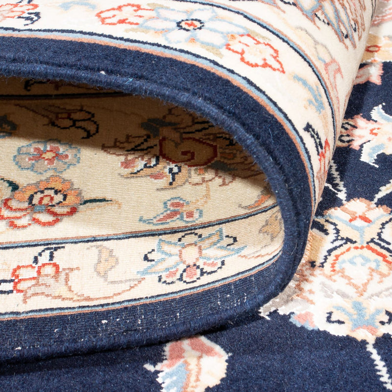 Alfombra Persa - Tabriz - Real - 235 x 170 cm - azul oscuro