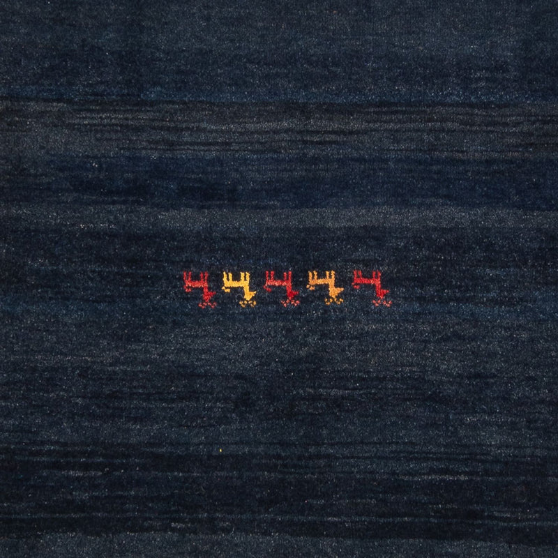 Alfombra Gabbeh - Persa - 291 x 226 cm - azul oscuro