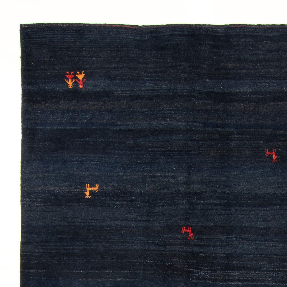 Alfombra Gabbeh - Persa - 291 x 226 cm - azul oscuro