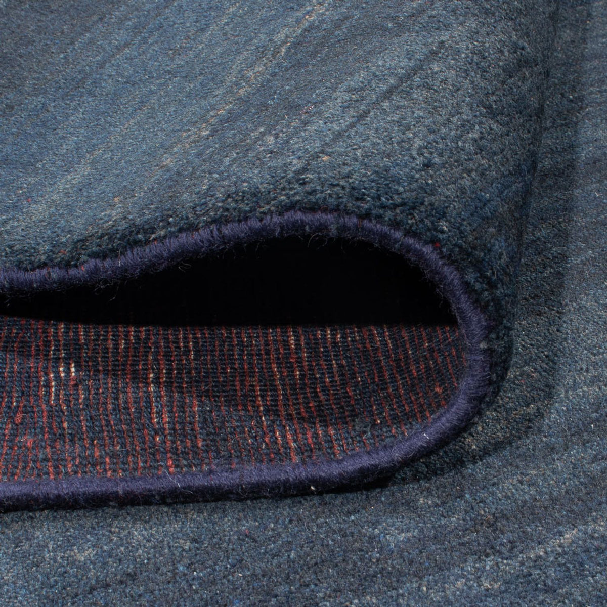 Alfombra Gabbeh - Persa - 291 x 226 cm - azul oscuro