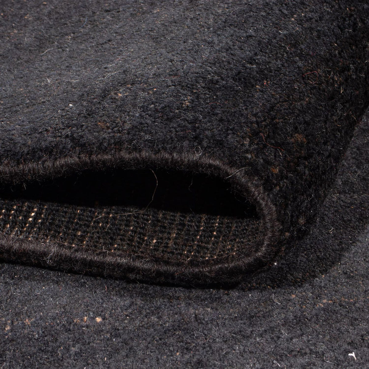 Alfombra Gabbeh - Persa - 284 x 200 cm - negro