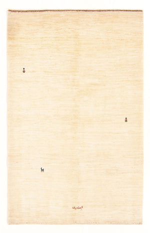 Alfombra Gabbeh - Persa - 192 x 127 cm - crema