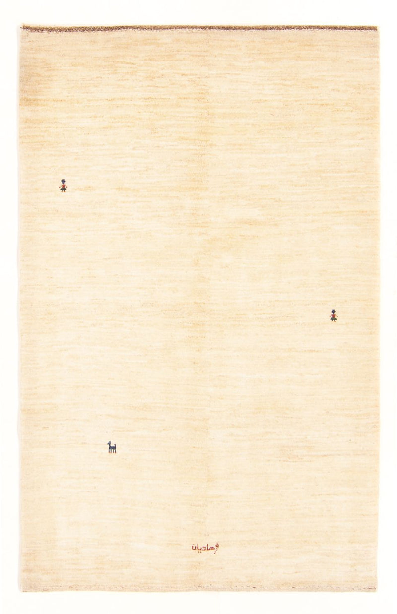 Alfombra Gabbeh - Persa - 192 x 127 cm - crema