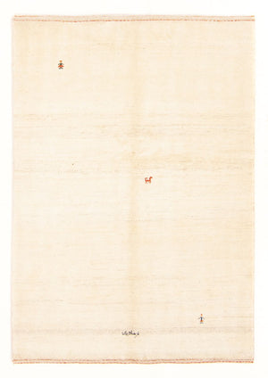 Alfombra Gabbeh - Persa - 187 x 140 cm - crema