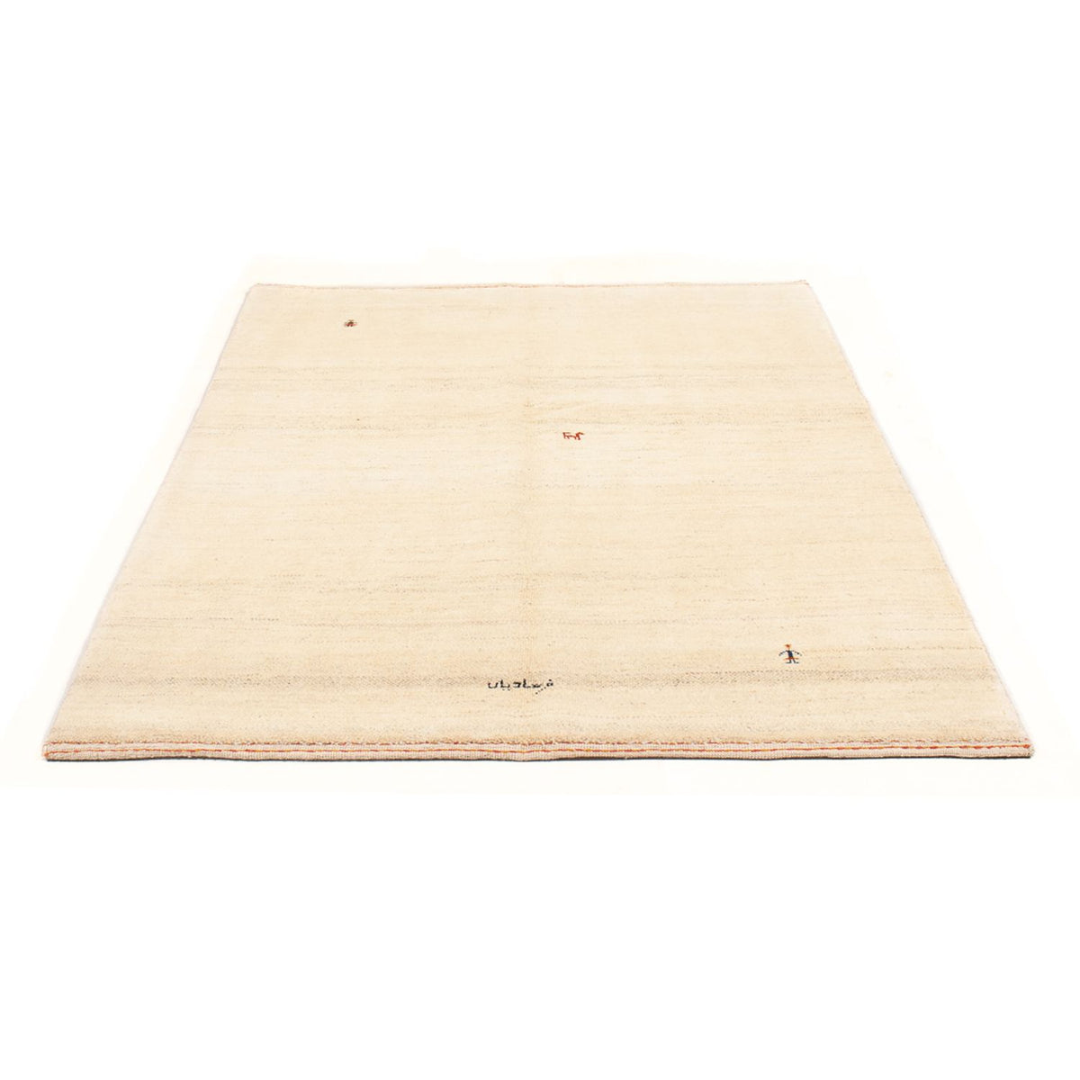 Alfombra Gabbeh - Persa - 187 x 140 cm - crema