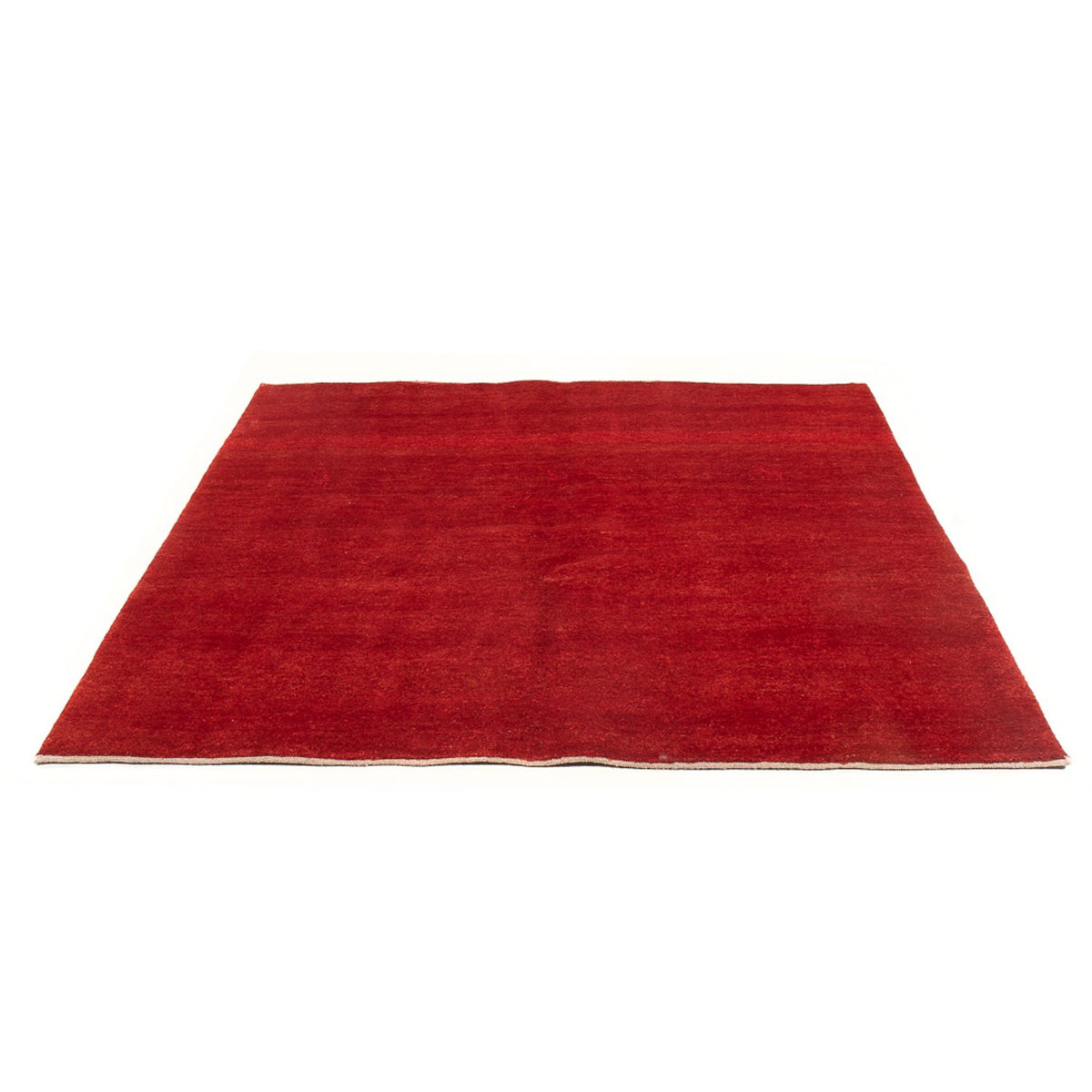 Alfombra Gabbeh - Persa cuadrado  - 168 x 168 cm - rojo