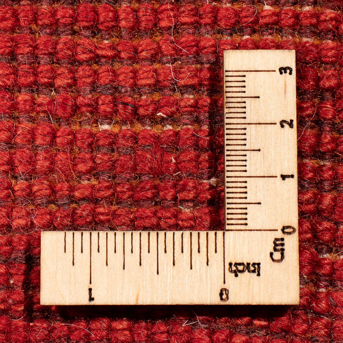 Alfombra Gabbeh - Persa cuadrado  - 168 x 168 cm - rojo