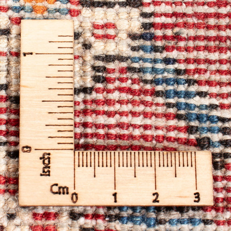 Alfombra de pasillo Alfombra persa - Nómada - 422 x 113 cm - crema