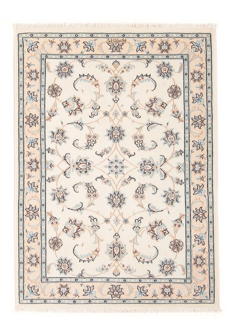 Alfombra Persa - Nain - Prima - 119 x 81 cm - crema