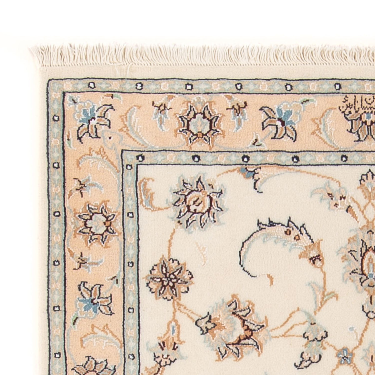 Alfombra Persa - Nain - Prima - 118 x 80 cm - crema